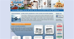 Desktop Screenshot of davac.sk